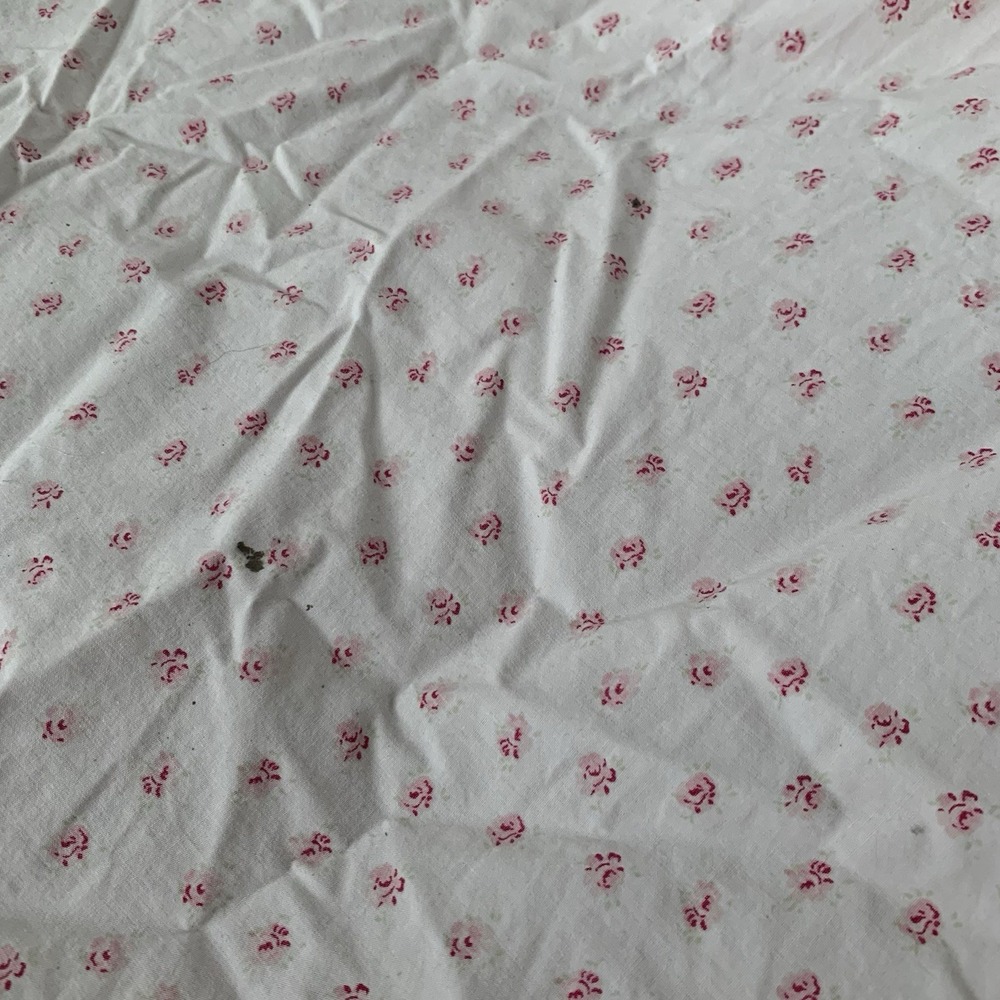 Rachel Ashwell Simply Shabby Chic Pink Rosebud Mon Amie Fitted & Flat sheet Twin - Picture 7 of 8